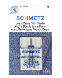 Home Sewing Machine (Jeans/Denim Twin), 4.0/100 Needles -- (130/705 H-J  ZWI) by SCHMETZ