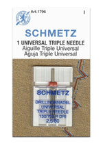 Load image into Gallery viewer, Home Sewing Machine Universal Triple Needles,   Various by SCHMETZ
