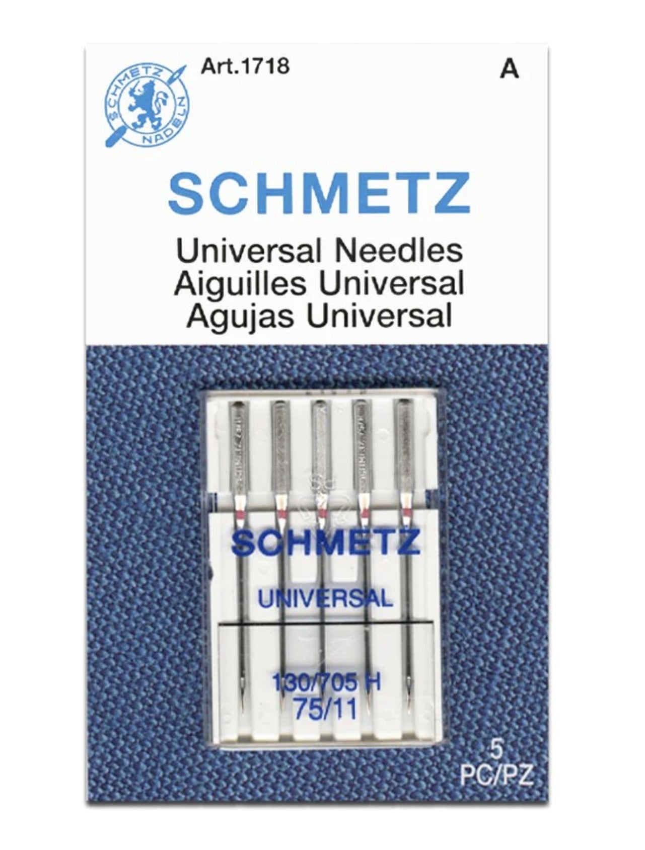 Home Sewing Machine Universal Needles (130/705 H),  Various by SCHMETZ