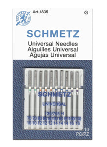 Home Sewing Machine Universal Needles (130/705 H),  Various by SCHMETZ