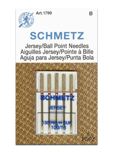 Home Sewing Machine (Jersey - Ball Point) Needles (130/705 H SUK.),  Various by SCHMETZ
