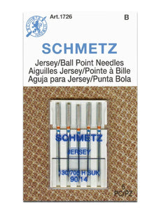 Home Sewing Machine (Jersey - Ball Point) Needles (130/705 H SUK.),  Various by SCHMETZ