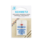Load image into Gallery viewer, Home Sewing Machine Universal Twin Needles (130/705 H ZWI),  Various by SCHMETZ
