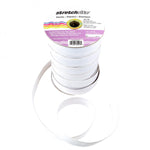 Load image into Gallery viewer, White Polyester Braid Flat Elastic, 1in - Ref. 1NSS1100WHTE -- by Stretchrite®
