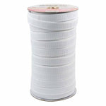 Load image into Gallery viewer, White Polyester Flat Non-Roll Elastic, 3/4in - Ref. 1NSS1102WHTE -- by Stretchrite®
