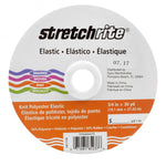 Load image into Gallery viewer, White Polyester Knit Elastic, 3/4in - Ref. 1PSS66WHTE --  by Stretchrite®
