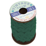 Load image into Gallery viewer, Jade Color, 12 yards Spool, Large Ric Rac Vintage Trim by Lori Holt of Bee in my Bonnet, Various Sizes
