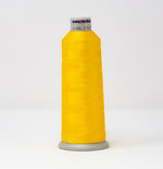 Load image into Gallery viewer, Saffron Yellow Color, Polyneon Machine Embroidery Thread, (#40 / #60 Weights, Ref. 1971), Various Sizes by MADEIRA
