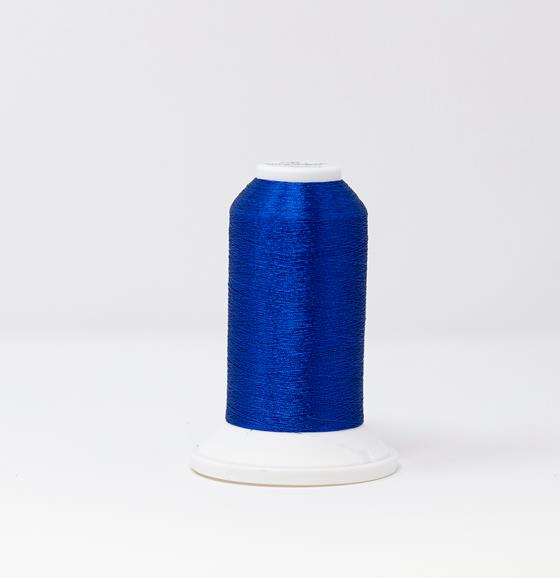 Sapphire Color, CR Metallic Soft Touch Polyester, Machine Embroidery Thread, (#40 Weight, Ref. 4237), 2700 yd Cone by MADEIRA