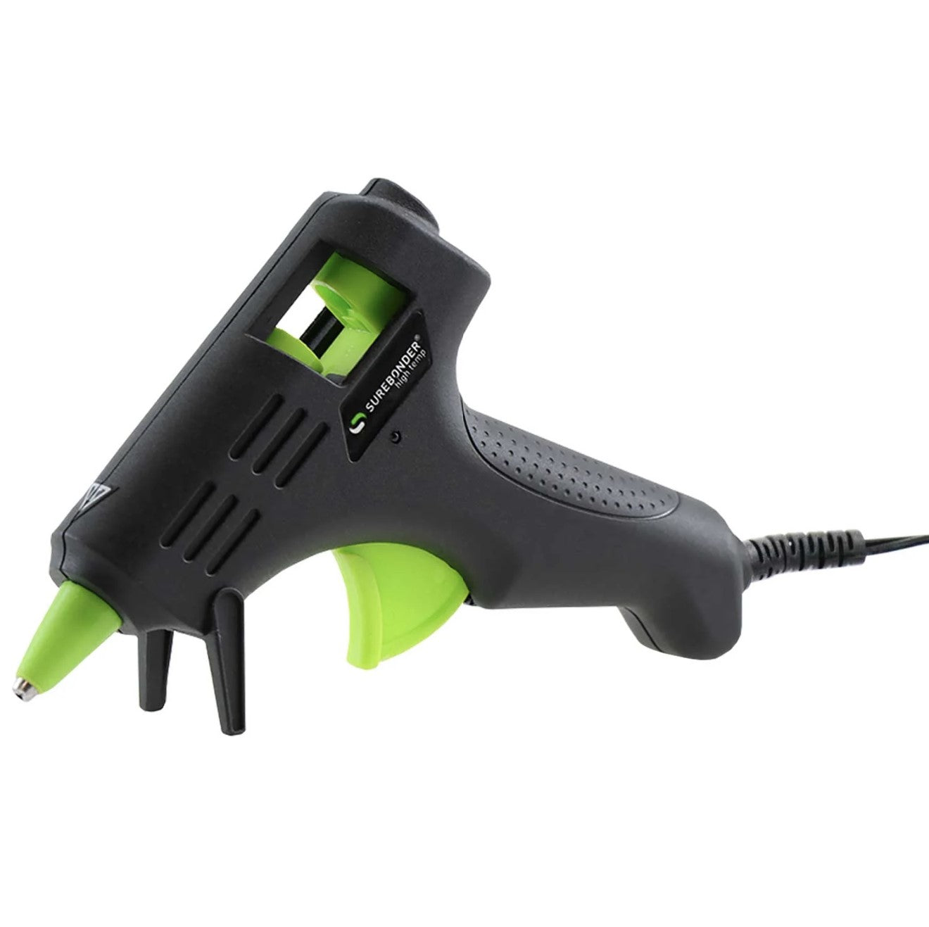 Mini Size High Temp Glue Gun, 10 Watt (Ref. GM-160), Black Colored Essentials Series by Surebonder®