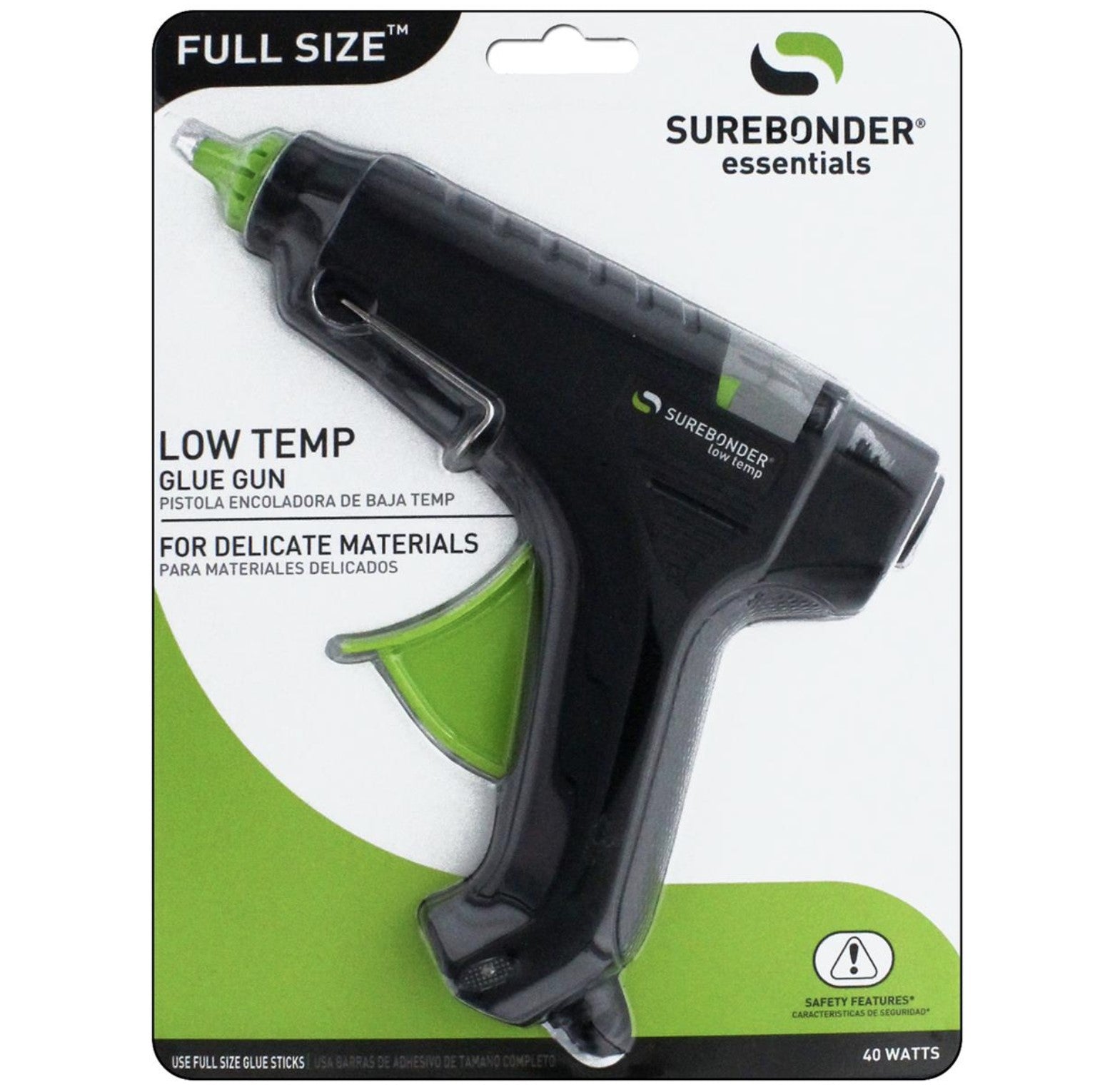 Full Size Low Temp Glue Gun, 40 Watt (Ref. L-270), Essentials Series by Surebonder®