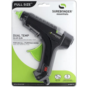 Full Size Dual Temp Glue Gun, 40 Watt (Ref. DT-270), Essentials Series by Surebonder®