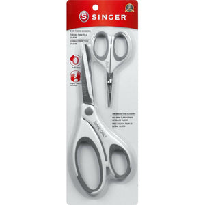 Sewing Fabric Scissors (Set of 2) by Singer
