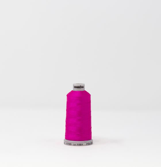 Shocking Pink Color, Polyneon Machine Embroidery Thread, (#40 / #60 We ...