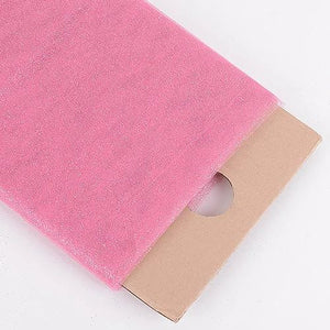 Tulle Rolls, Sewing Accessories and Supplies (Pink Rainbow Glitter