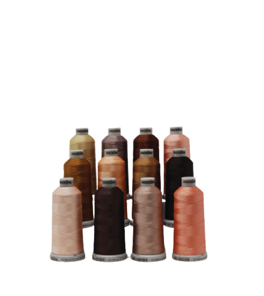 Skin-Flesh Tone Colors: 1,100-yards Mini Snap Cones, Polyneon #40, Mac –  Blanks for Crafters