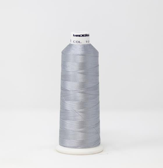 Smoke Gray Color, Classic Rayon Machine Embroidery Thread, (#40 Weight, Ref. 1012), Various Sizes by MADEIRA