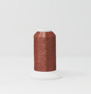 Smokey Quartz Color, CR Metallic Soft Touch Polyester, Machine Embroidery Thread, (#40 Weight, Ref. 4227), 2700 yd Cone by MADEIRA