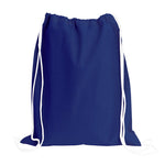 Load image into Gallery viewer, Sport Drawstring Bag, 100% Cotton, Royal Color
