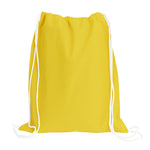 Load image into Gallery viewer, Sport Drawstring Bag, 100% Cotton, Yellow Color
