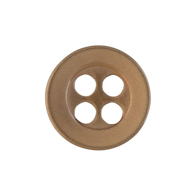 Sport Shirt Buttons (Collar / Sleeve / Front), Brown Color, Various Sizes