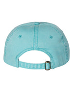 Load image into Gallery viewer, Adult Pigment-Dyed Cap, Aqua
