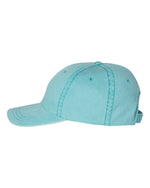 Load image into Gallery viewer, Adult Pigment-Dyed Cap, Aqua
