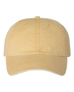 Load image into Gallery viewer, Adult Pigment-Dyed Cap, Mustard
