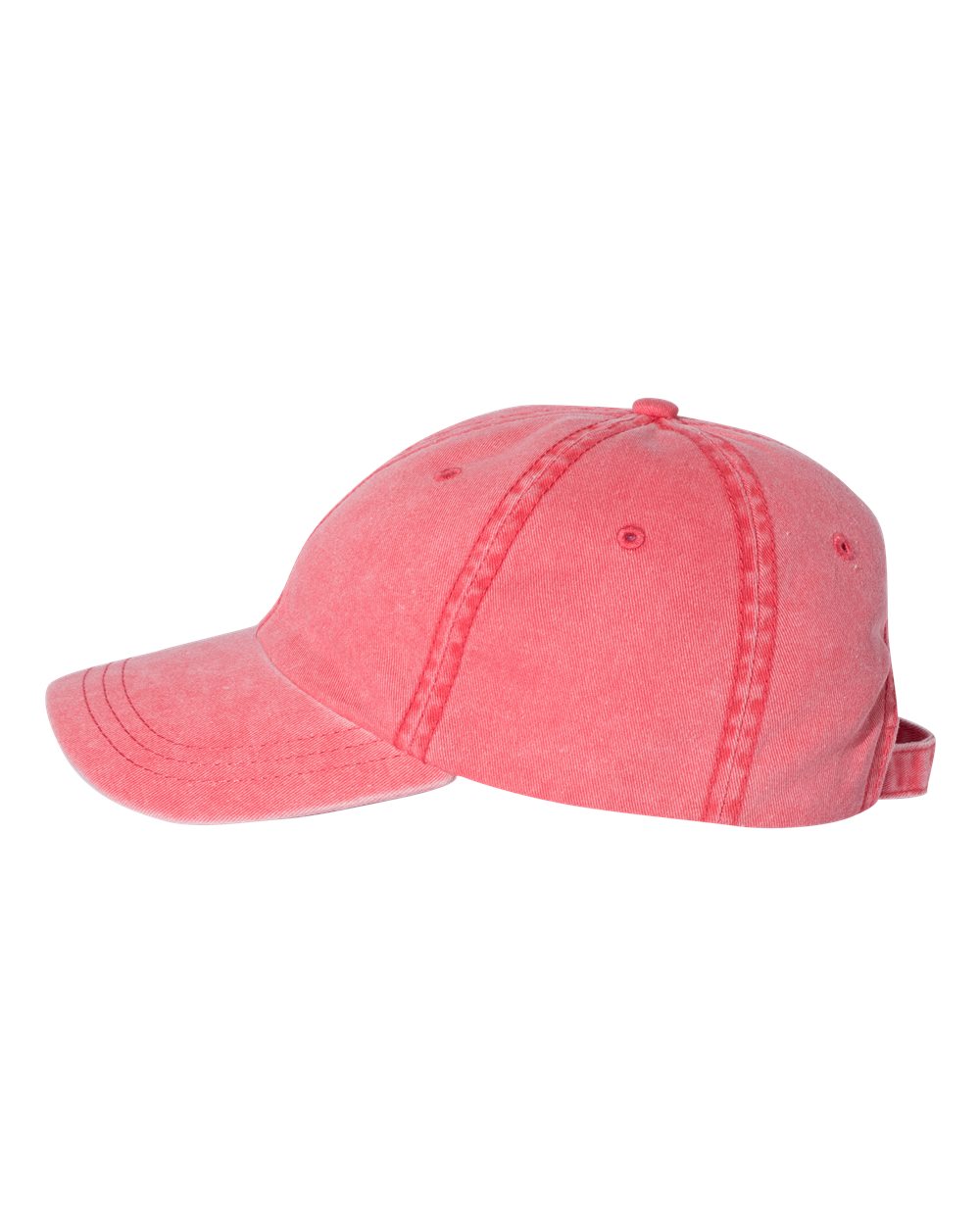 Adult Pigment-Dyed Cap, Red