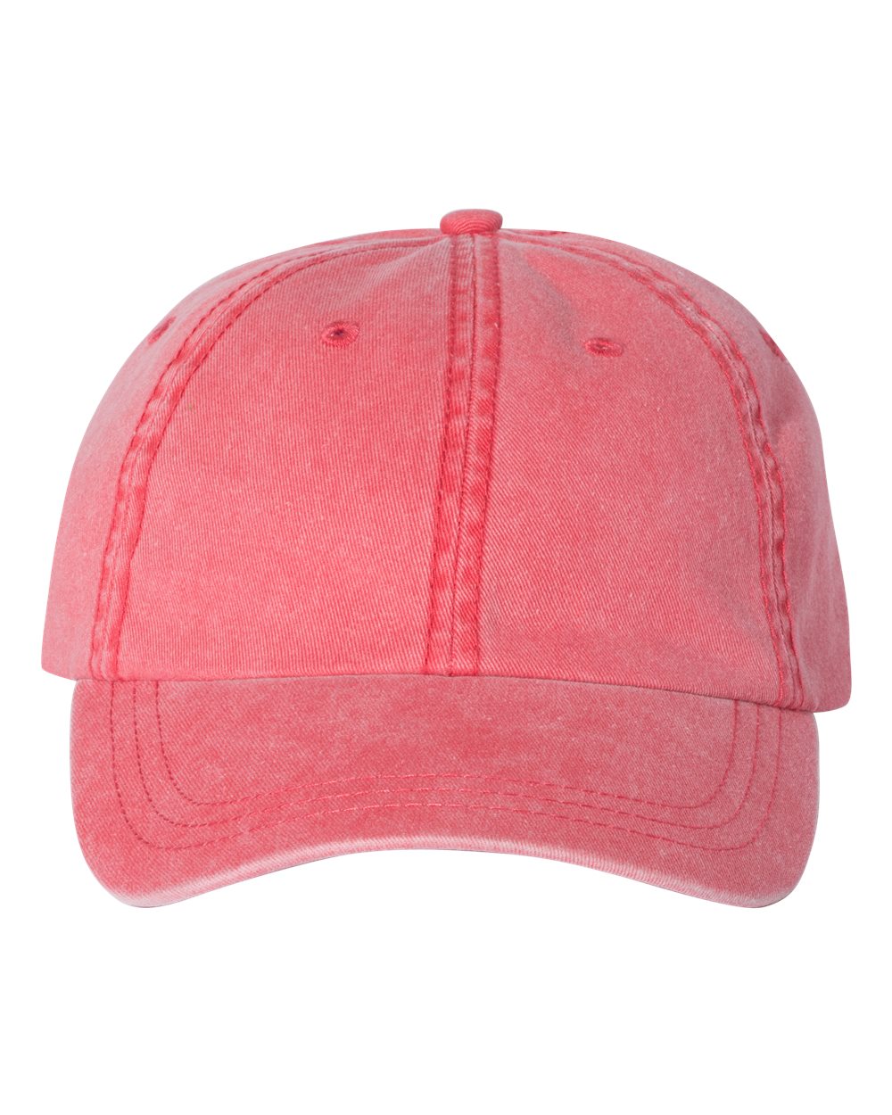 Adult Pigment-Dyed Cap, Red