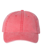 Load image into Gallery viewer, Adult Pigment-Dyed Cap, Red
