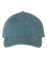 Load image into Gallery viewer, Adult Pigment-Dyed Cap, Teal
