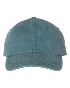 Adult Pigment-Dyed Cap, Teal