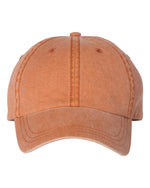 Load image into Gallery viewer, Adult Pigment-Dyed Cap, Orange
