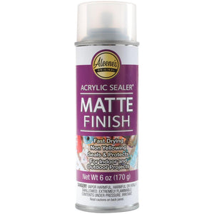 Spray Acrylic Sealer (Matte), 6 oz.  Aleene's®