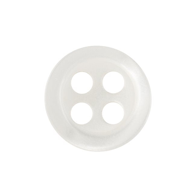 Standard Super Strong Shirt Buttons (Collar / Sleeve / Front), Clear Color, Various Sizes