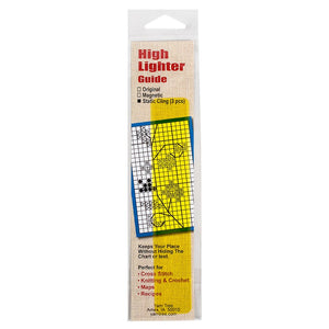 Static Cling High Lighter Guides, Various Colors by Yarn Tree