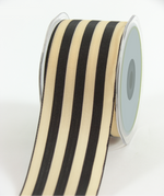 Load image into Gallery viewer, Striped Ribbon with Woven Edge 2&quot;, Various Colors

