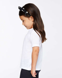 Toddler Sublimation Unisex T-Shirt, 100% Polyester, White