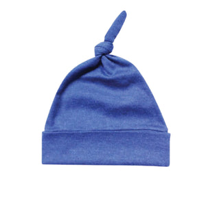 Sublimation Baby Knotted Beanie, 65% Polyester / 35% Cotton,   (Various Colors)