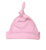 Load image into Gallery viewer, Sublimation Baby Knotted Beanie, (65% Polyester / 35% Cotton),   Pink
