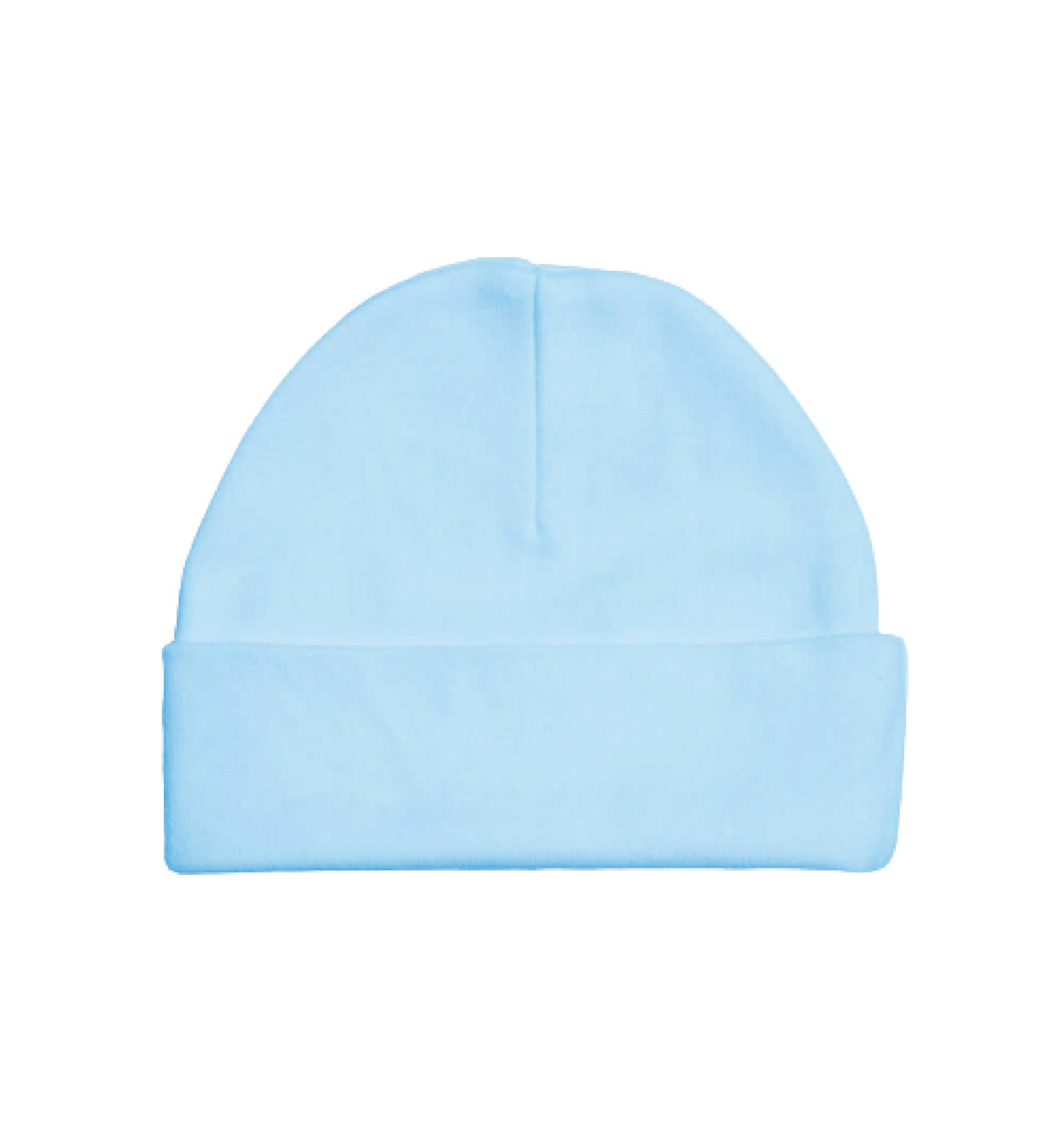Sublimation Infant Baby Cap, 65% Polyester / 35% Cotton,   Blue