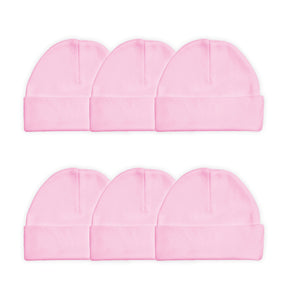 Sublimation Infant Baby Cap, 65% Polyester / 35% Cotton,   Pink