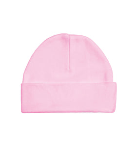 Sublimation Infant Baby Cap, 65% Polyester / 35% Cotton,   Pink