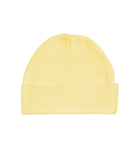 Sublimation Infant Baby Cap, 65% Polyester / 35% Cotton,   Yellow