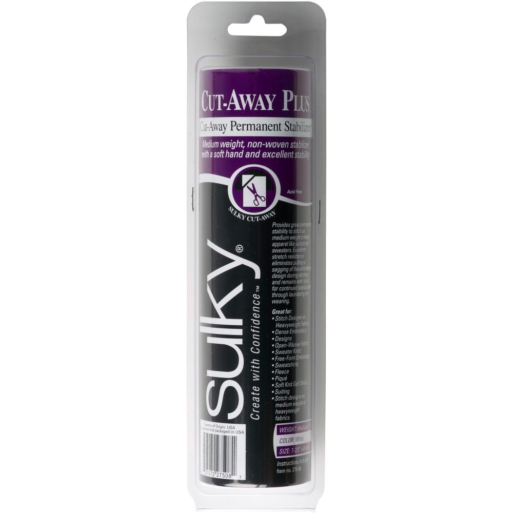 Cut-Away Plus (7.67" x 8 yds. Roll) Stabilizer, White Color by SULKY