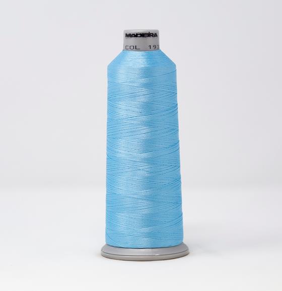 Summer Sky Color, Polyneon Machine Embroidery Thread, (#40 Weight, Ref. 1932), Various Sizes by MADEIRA
