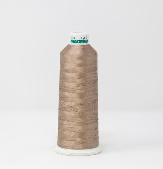 Taupe Color, Classic Rayon Machine Embroidery Thread, (#40 Weight, Ref. 1128), Various Sizes by MADEIRA