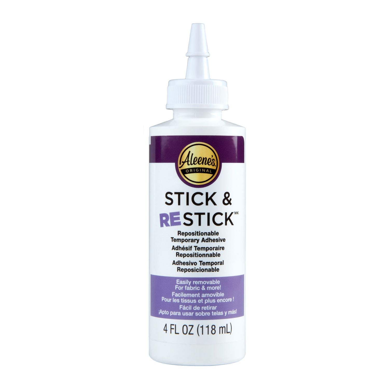 Stick & Re-Stick --- Repositionable Temporary Adhesive,  Aleene's®