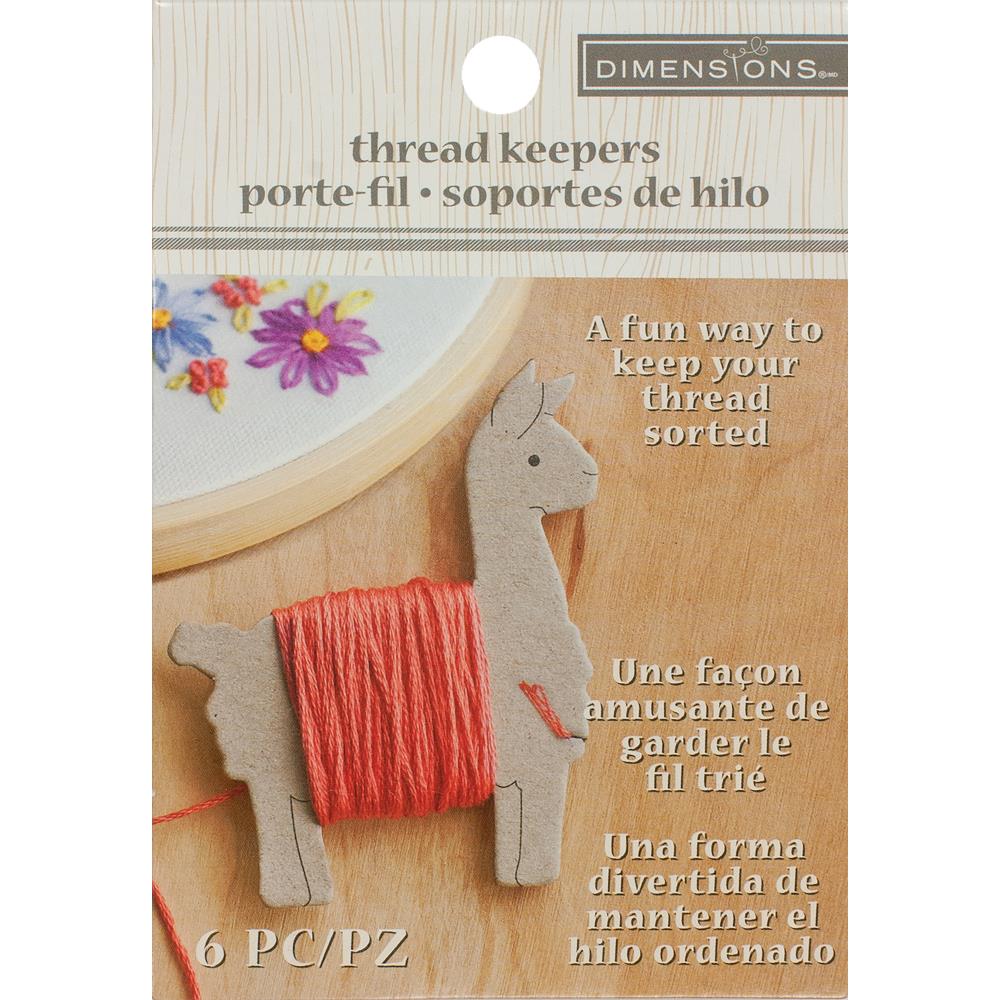 Thread Keepers (Llama), 1.50 in. x 2.75 in. by Dimensions